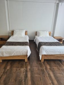 Postel nebo postele na pokoji v ubytování Bedz
