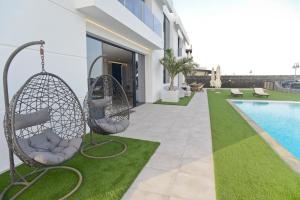 Bazén v ubytování Luxury Villa Punta Mujeres nebo v jeho okolí