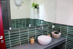 Koupelna v ubytování Le Tre Punte B&B + 25 fotografií
