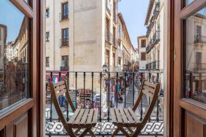 A balcony or terrace at CH Elvira Luxury Apartment