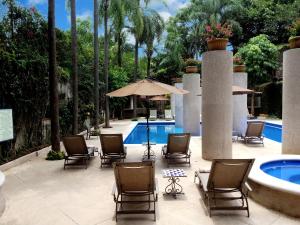 สระว่ายน้ำที่อยู่ใกล้ ๆ หรือใน Hotel & Spa Hacienda de Cortés