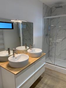 Kúpeľňa v ubytovaní T2 Hypercentre Jean Jaurès
