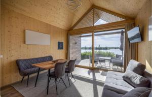 Część wypoczynkowa w obiekcie Ferienhaus Am Naturbadesee