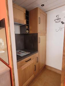 Kuchyňa alebo kuchynka v ubytovaní Maison de plage