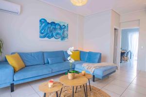 Posedenie v ubytovaní Kima: Relaxing beach home next to sparkling waters