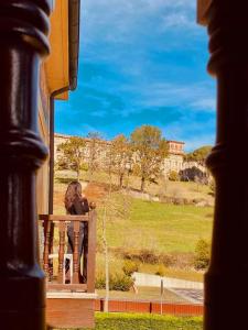 A balcony or terrace at El Tejo de Comillas