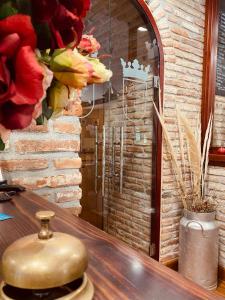 A bathroom at El Tejo de Comillas