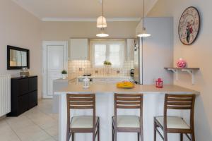 Kuchyň nebo kuchyňský kout v ubytování Luna Apartments