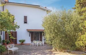 A garden outside Nice Apartment In Marti Pi With Wifi