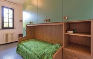 A bed or beds in a room at Nice Apartment In Marti Pi With Wifi