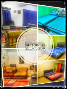 Posezení v ubytování Homestay Budget Bukit Beruntung
