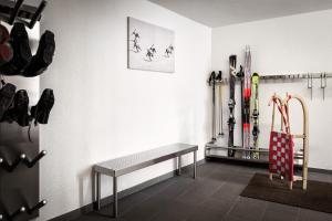 Fitness centrum a/nebo fitness zařízení v ubytování Haus Buchhammer