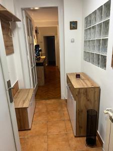 Kuchyňa alebo kuchynka v ubytovaní Sweet apartman Maša