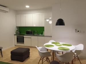 Kuchyňa alebo kuchynka v ubytovaní Apartments City&style