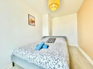 Posteľ alebo postele v izbe v ubytovaní Brest - Le Gestin - Appartements - Lumineux - Tout Confort - Fibre Internet