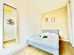 Posteľ alebo postele v izbe v ubytovaní Brest - Le Gestin - Appartements - Lumineux - Tout Confort - Fibre Internet