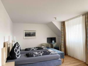 Postel nebo postele na pokoji v ubytování Schöne Apartments I private Parkplätze I home2share