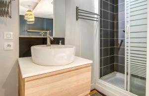 Koupelna v ubytování Bel appartement avec terrasse au cœur d'Avignon