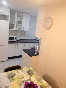 A cozinha ou cozinha compacta de Maravilloso apartamento en Torrejón de Ardoz
