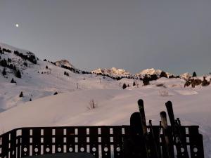 Pfefferkornhütte v zimě