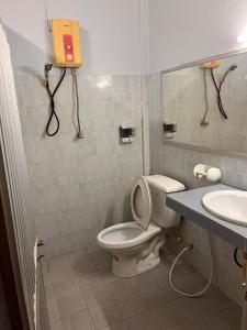 Koupelna v ubytování Metro Palace
