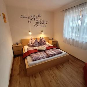 Voodi või voodid majutusasutuse Apart Zillertal toas