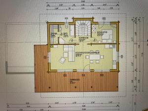 Majutuskoha Chalet Rotheheim korruse plaan