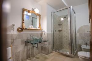 A bathroom at Tenute Al Bano