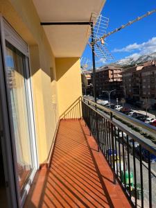 Balkón alebo terasa v ubytovaní El Balcón de la Covatilla