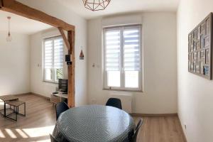 Posedenie v ubytovaní La petite Boutique Bleue