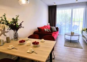 Posedenie v ubytovaní Westin House Resort Kołobrzeg - 109 BASEN, SAUNA, JACUZZI, PRYWATNY PARKING W CENIE