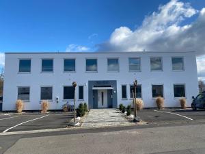 Budova, kde se aparthotel nachází
