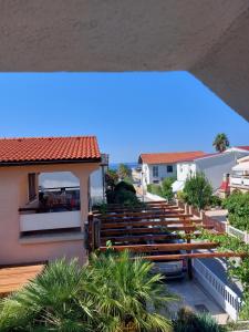 Balkón nebo terasa v ubytování Apartment Delphin
