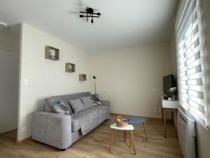 Posezení v ubytování Gîte Au bord du Halage