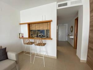 Kuchyň nebo kuchyňský kout v ubytování Oasis Roma
