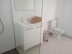Koupelna v ubytování Grand studio récent indépendant