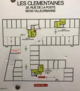 Fotografia z galérie ubytovania Les Clémentaines Lyon-Villeurbanne v destinácii Villeurbanne