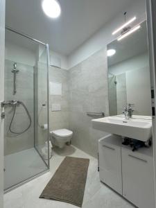 A bathroom at A place to call home
