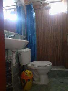 Koupelna v ubytování Hostal El Auténtico Diamante