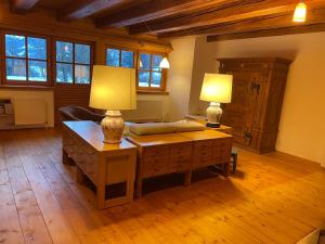 A bed or beds in a room at Apartment Lindbichler
