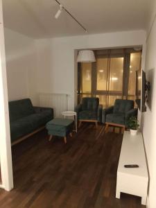 Et opholdsområde på Garbary Residence in Poznań