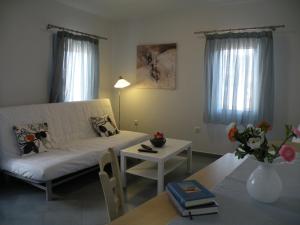 Posezení v ubytování Zathea Apartments