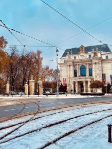 Budova, v ktorej sa apartmán nachádza