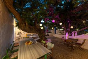 A garden outside Casa Angelina Lindian House with large garden