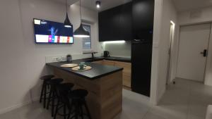 Kuchyň nebo kuchyňský kout v ubytování Apartments Tomislav