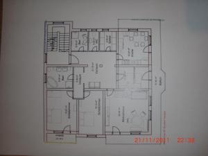 Plán poschodí v ubytovaní Appartement Pargger