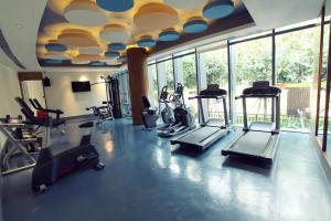 Fitness centrum a/nebo fitness zařízení v ubytování The Yun Resort QingYuan