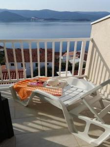 Balkón nebo terasa v ubytování Apartman Sutalo