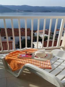 Balkón nebo terasa v ubytování Apartman Sutalo