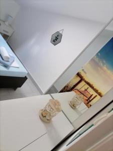 Postel nebo postele na pokoji v ubytování Apartman Sutalo